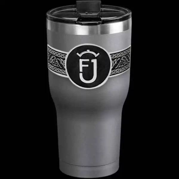 Design your own personalized Alpine Custom Tumbler by customizing this 30 oz. RTIC thermo cup with your preferred figure, ranch brand, or logo.
